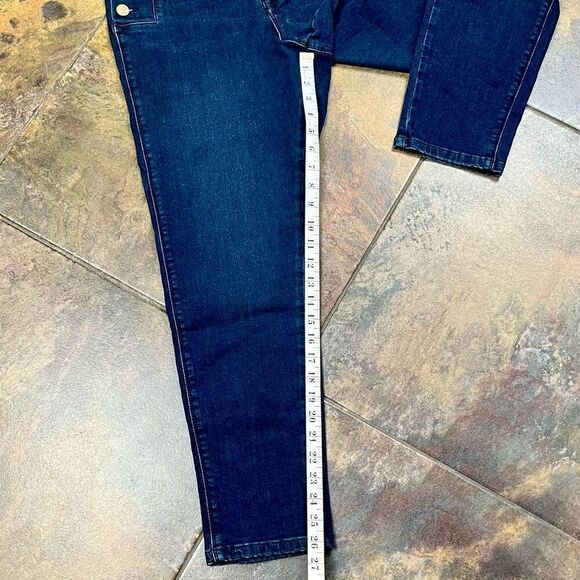 New Tru Luxe Crop Skinny Denim Jean 8 - Picture 6 of 10